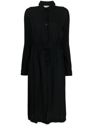 Μίντι φόρεμα Semicouture μαύρο