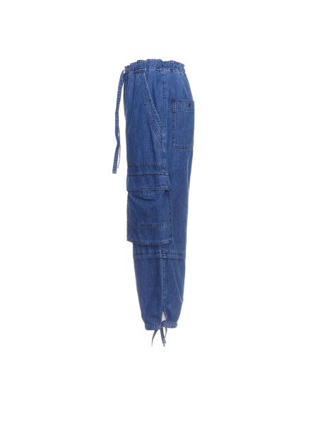 Spodnie Isabel Marant Etoile niebieskie