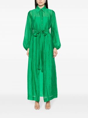 Košilové šaty Baruni zelené
