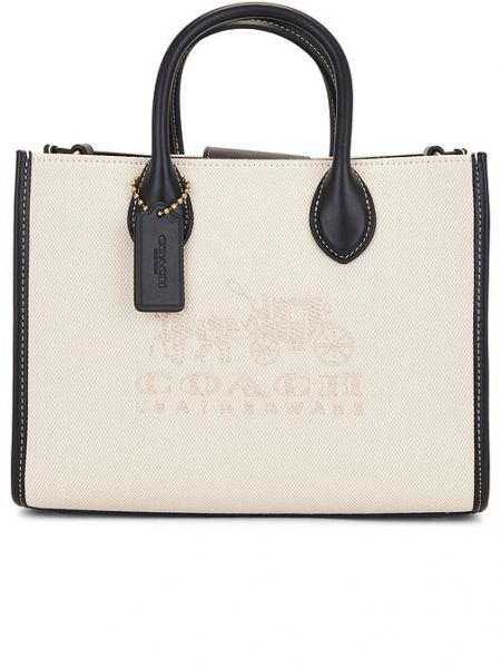 Shopper handtasche Coach schwarz