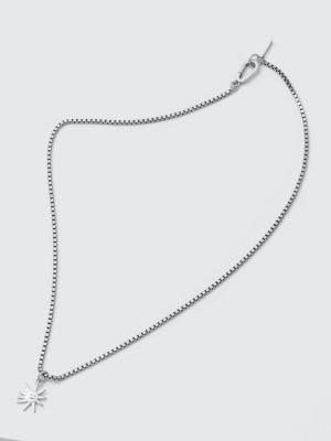Ожерелье Allsaints серебряное