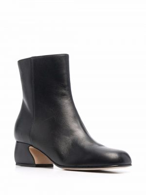 Ankle boots na obcasie Si Rossi czarne