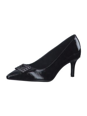 Полуотворени обувки S.oliver черно