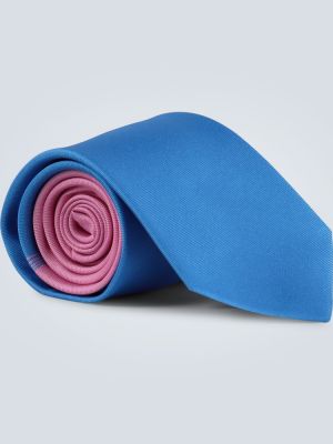 Cravată de mătase cu imagine Prada