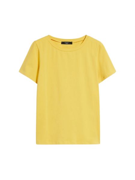 Koszulka Max Mara Weekend żółta
