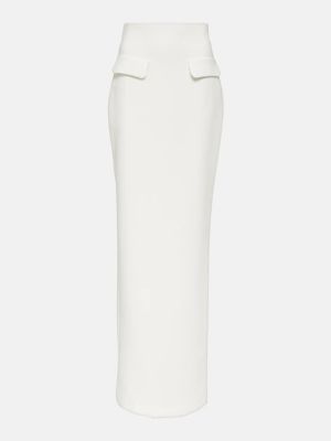 Макси пола с висока талия Mã´not бяло