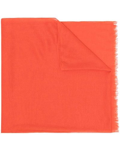 Кашемировая шаль N.peal, оранжевый
