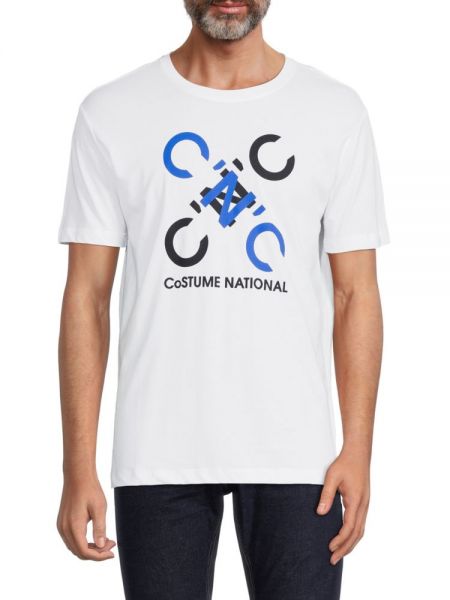 Футболка с логотипом C'N'C Costume National белый