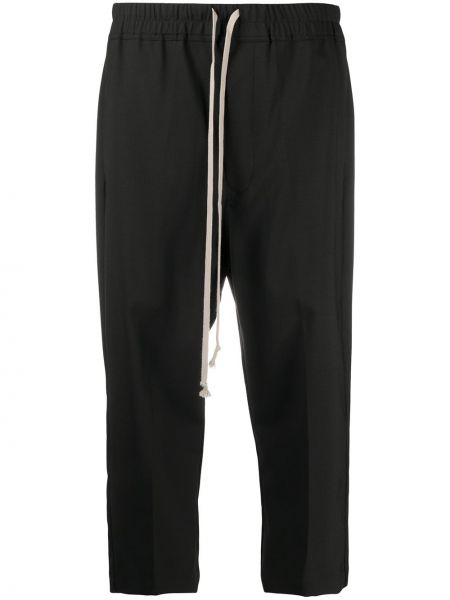 Pantalones con cordones Rick Owens negro