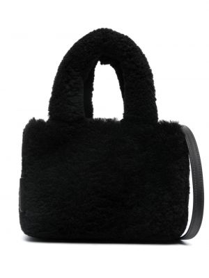 Nákupná taška Amina Muaddi čierna