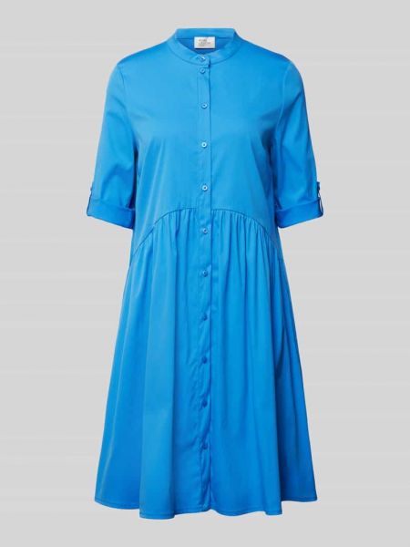 Sukienka midi ze stójką Robe Légère błękitna