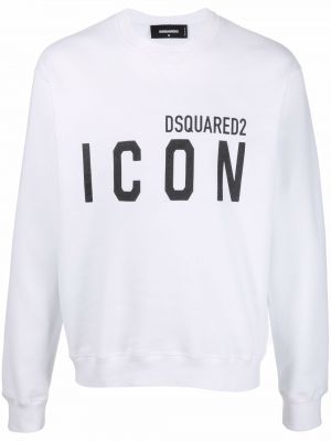 Jersey sweatshirt Dsquared2 hvit