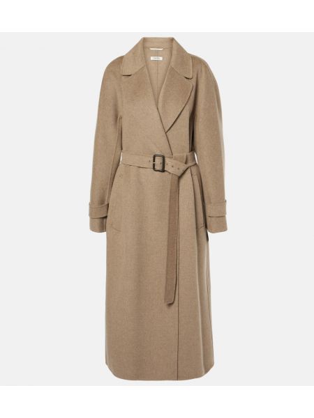 Ull lång kappa 's Max Mara beige