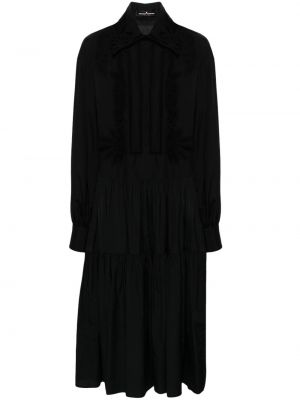 Midi haljina Ermanno Scervino crna