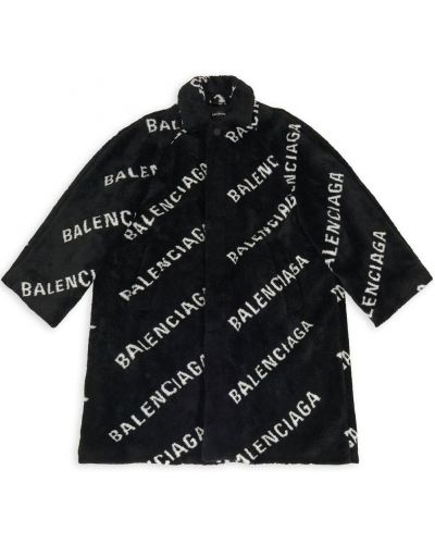 Płaszcz puchowy Balenciaga - сzarny