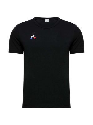 Черная футболка Le Coq Sportif