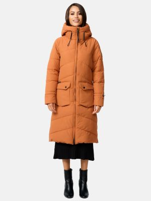 Žieminis paltas Marikoo oranžinė
