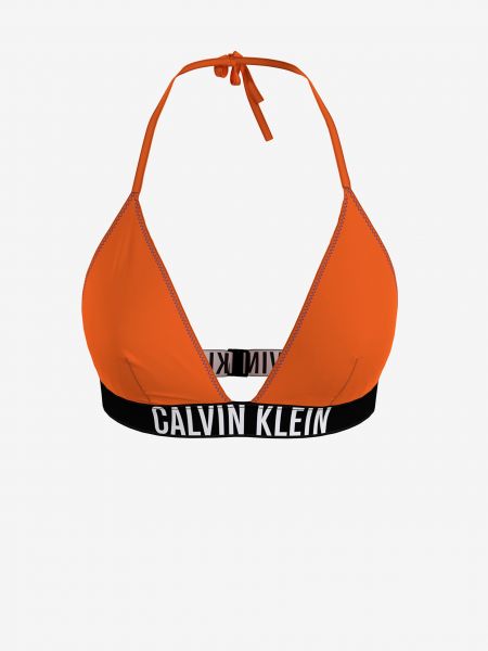 Horní díl plavek Calvin Klein oranžové
