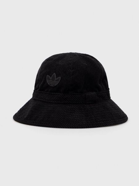 Καπέλο με κορδόνια Adidas Originals μαύρο