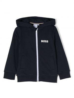Hoodie Boss Kidswear blu