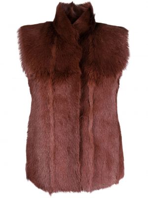 Αμανικας μπουφάν με γούνα Hermès