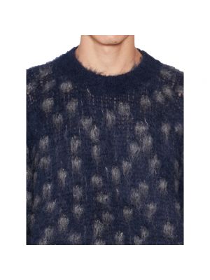 Sweter z kapturem Magliano niebieski