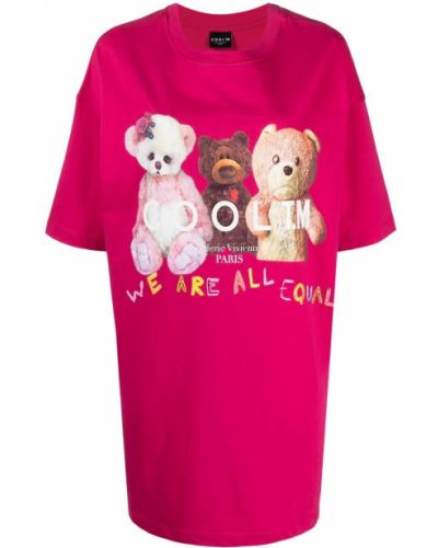 Camiseta con estampado Cool T.m rosa