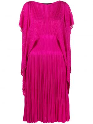 Kleid mit plisseefalten Antonino Valenti pink