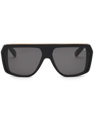 Okulary przeciwsłoneczne oversize Philipp Plein czarne