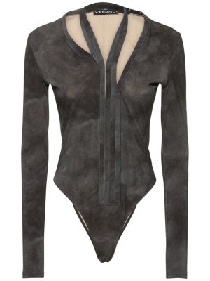 Body in jersey tie-dye Y/project grigio