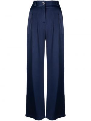 Pantaloni plisate Aeron albastru