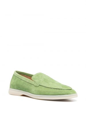 Seemisnahksed loafer-kingad Scarosso roheline