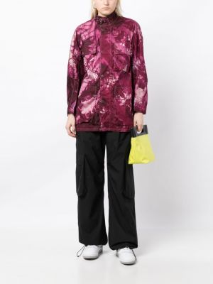 Batik jacke mit print mit taschen Stain Shade