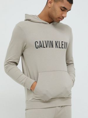 Меланж пижама Calvin Klein Underwear бежово