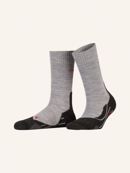 Ponožky z merino vlny Falke šedé