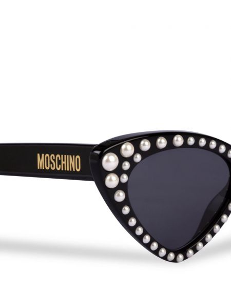 Saulesbrilles ar pērļu Moschino Eyewear
