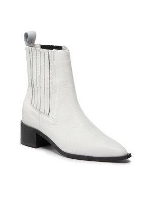 Kotníkové boty L37 bílé