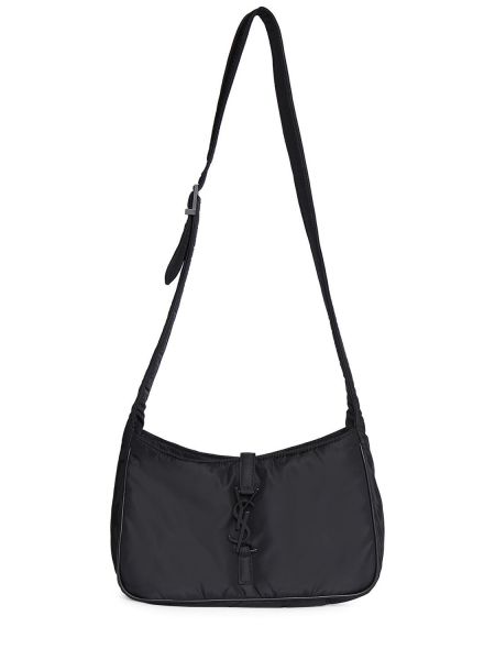 Nylonowa torba na ramię Saint Laurent czarna