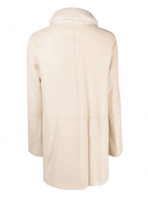 Oboustranný kabát Desa 1972 bílý