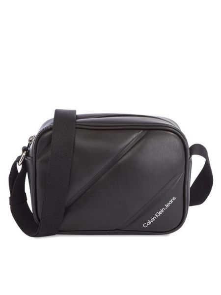 Стьобана сумка через плече Calvin Klein Jeans чорна