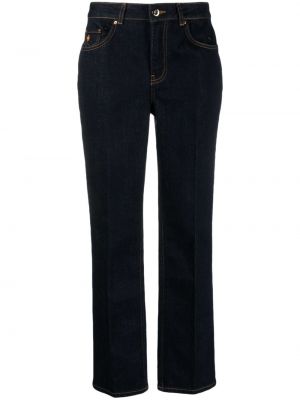 Bavlnené džínsy s rovným strihom Kate Spade modrá