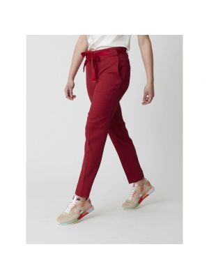 Pantalones Via Masini 80 rojo