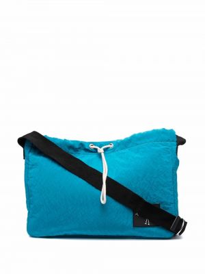 Bolsa de hombro con cordones Plan C azul
