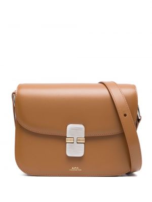 Borsa a spalla A.p.c. marrone