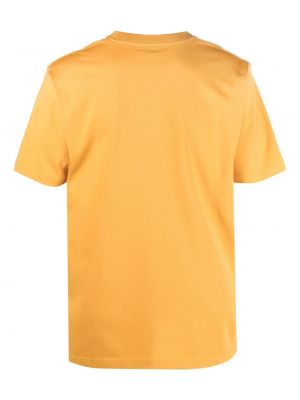T-shirt aus baumwoll mit print Norse Projects gelb