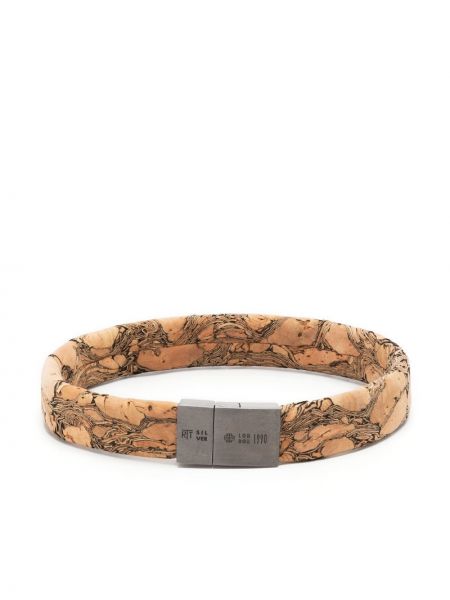 Manschett armband Tateossian brun