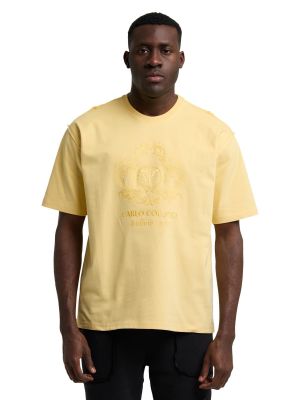 T-shirt Carlo Colucci jaune