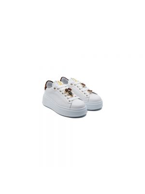 Sneakersy z kryształkami Gio+ białe