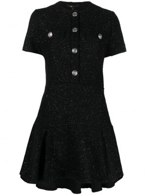 Mini-abito con bottoni Maje nero
