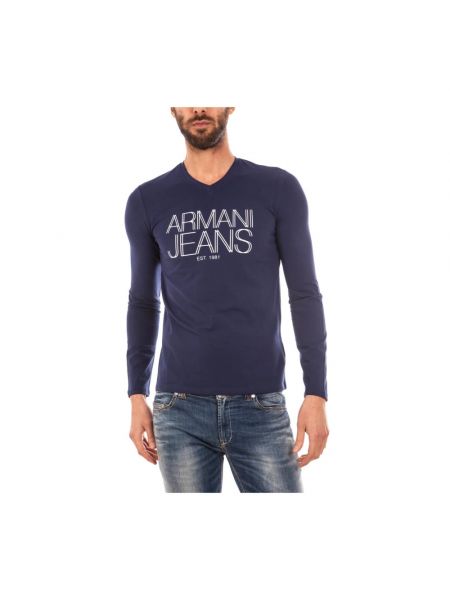 Pullover Armani Jeans blau